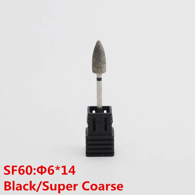 1Pcs SF60 Стоматологические аксессуары, полировальные сверла, фрезы для ногтей, дрель для маникюра, педикюра, инструмент - Цвет: 1Pcs SF60