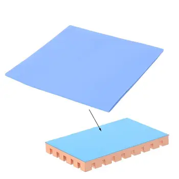 

1Pcs 100mmx100mmx3mm 100X100X1mm Thermal Conductivity CPU Heatsink Cooling Conductive Silicone Pad Thermal Pads for PC Computer