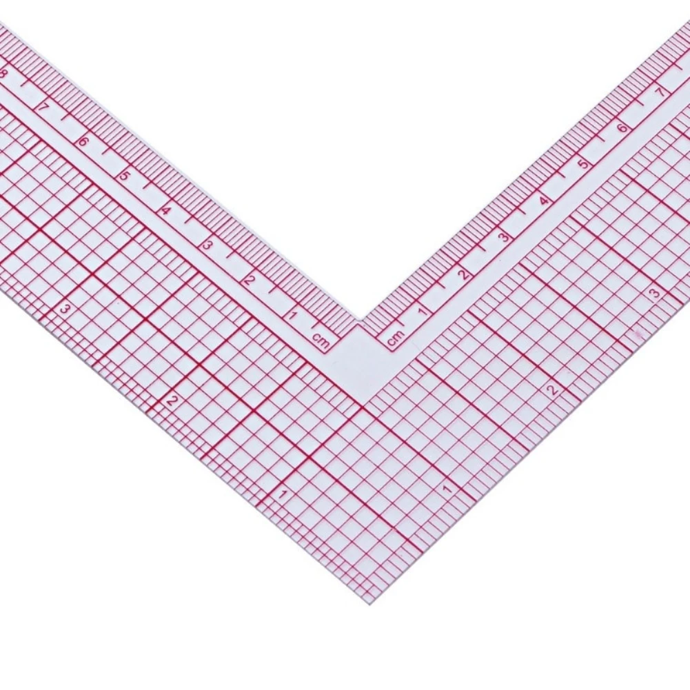 Мульти-функциональная линейка DIY Пластик Вышивание квадратный кривой по индивидуальному заказу рисунок ремесленных инструментов