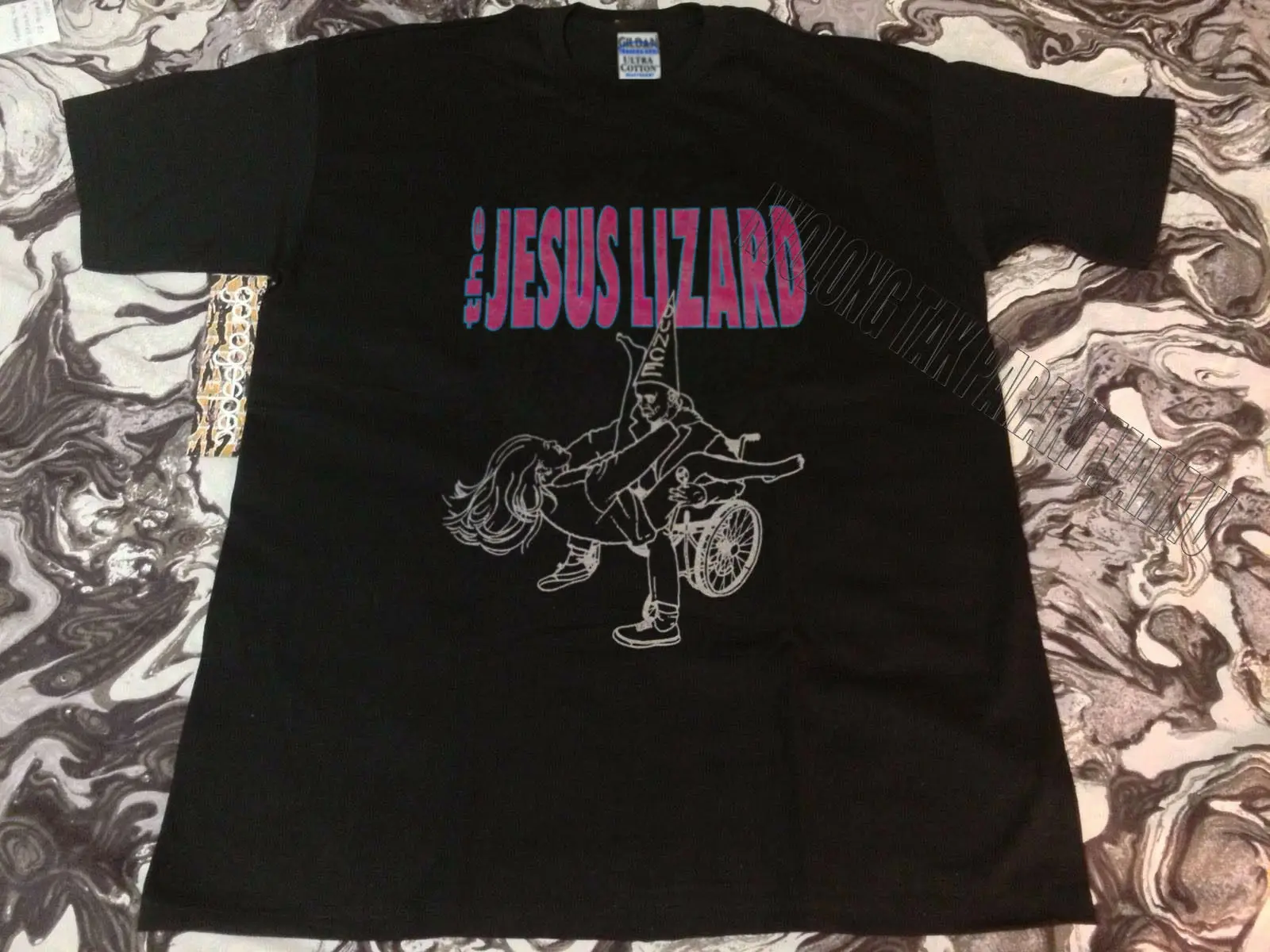 

Vintage The JESUS LIZARD 90s T-Shirt 1995 DUNCE Wheelchair Melvins, Reprint