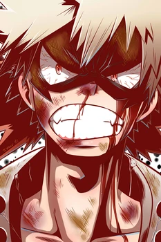 

My Hero Academia Digital Original Design Anime Poster Wall Art Print,50 x 70 cm,No Frame