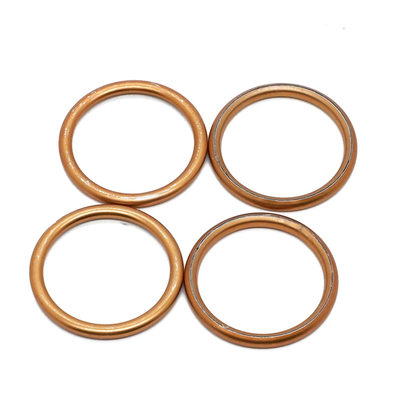ATV Exhaust Muffler Pipe Gasket For Yamaha Blaster 200 YFS200 1988-2006 Honda CB700 CB750 CB900 CB1000C CB1100F Exhaust gasket