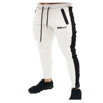 

Autumn New Mens Casual Pants Fitness Hip Hop Men Skinny Sweatpants Trousers Gyms Jogger Track Pants