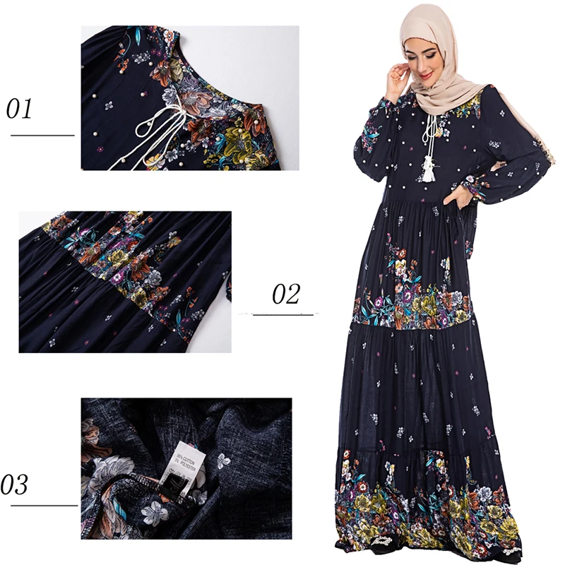 Abaya Турция исламский, арабский мусульманское длинное платье Caftan Дубай Кафтан Марокканский Арабский Tesettur Elbise vestidos robe Longue платье хиджаб