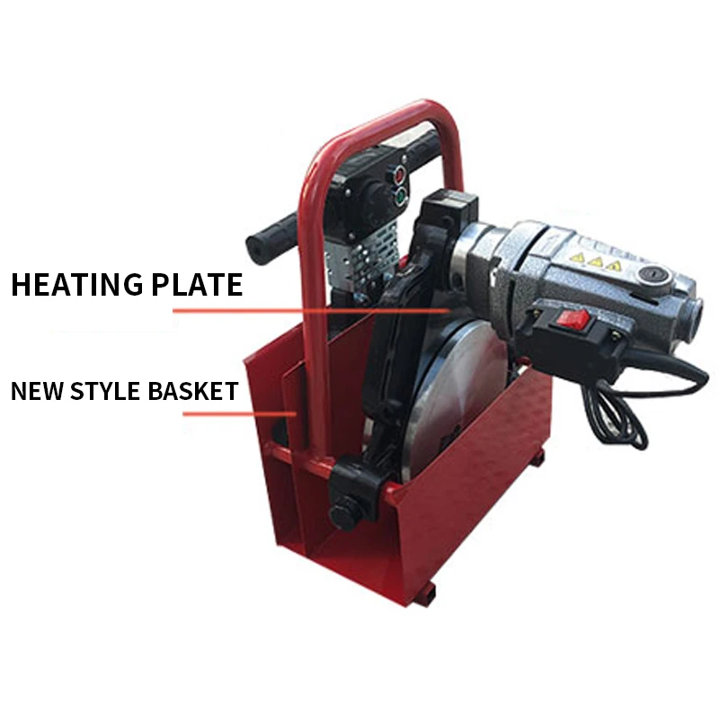 63-160 Hand Push Type Butt Welding Machine PE Pipe Welding Machine Butt Welding Machine Fusion Splicer Hot Melt Pipe Welding 2