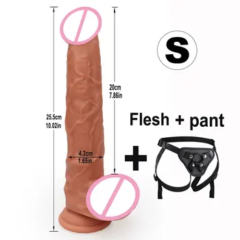 12 Inch Long Erotic Big Dildo Soft Double-layer Silicone Dildo Realistic Penis Suction Cup Dick for Anal Adult Sex Toy for Woman 4