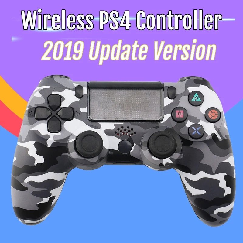 Новинка, беспроводной контроллер для PS4, Bluetooth, DualShock, джойстик с вибрацией, геймпады для playstation 4