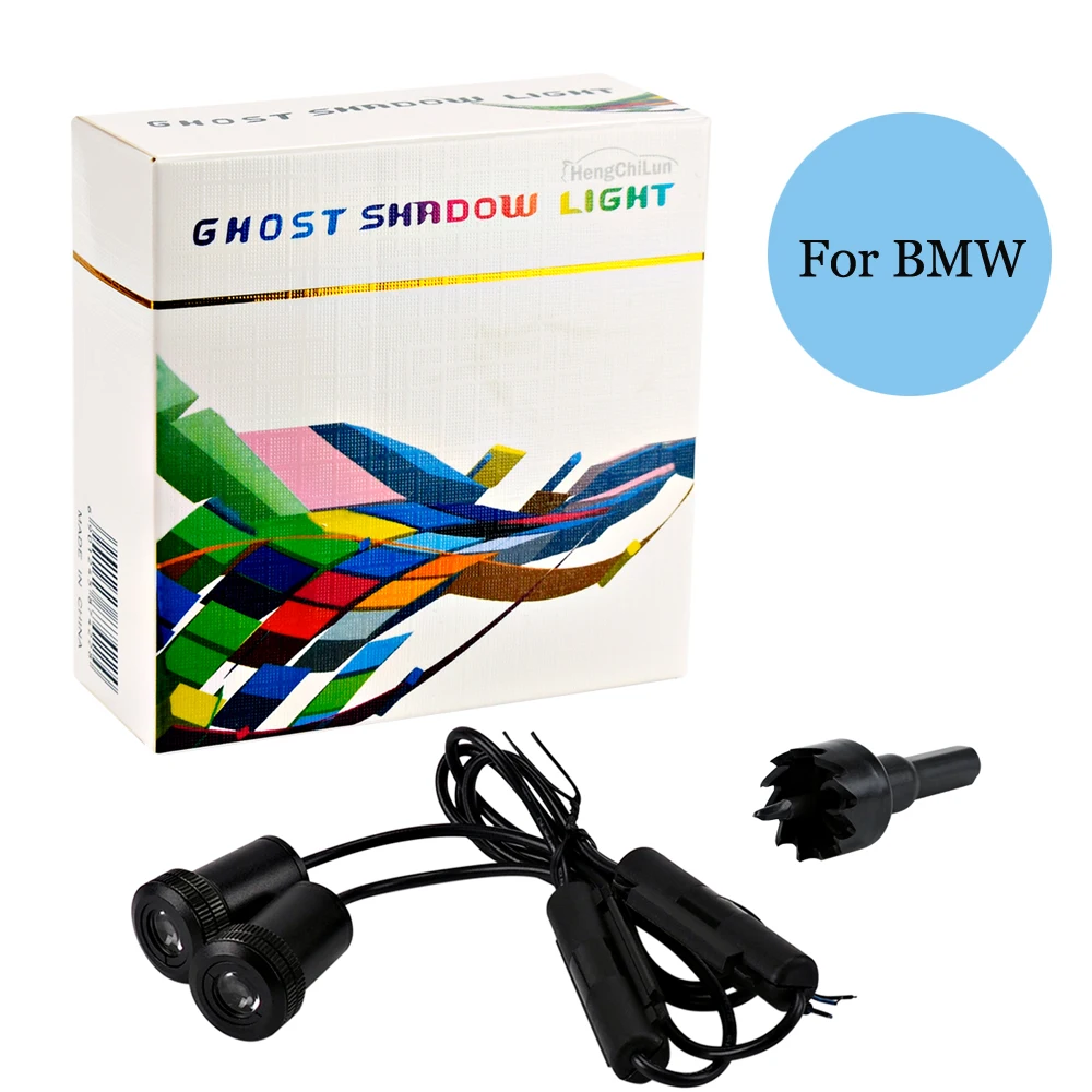 2 шт. 3D Ghost Shadow светильник Добро пожаловать для BMW E90 аксессуары E60 E46 E49 E36 E39 E53 F34 F30 F10