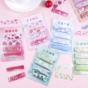 

Paper And Ink Portable Adhesive Tape Adhesive Paper Early Summer Series Fresh Fruit-Writing Hand Account Sticky Notes 60 10-