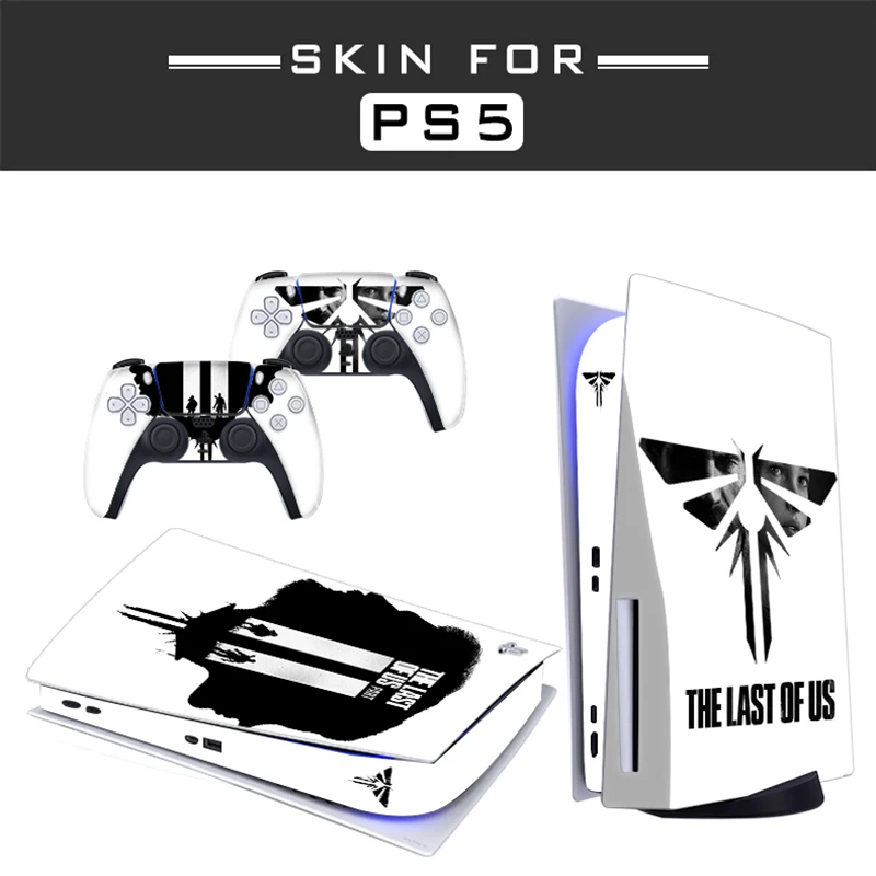 The Last of Us PS5 Standard Disc Edition Skin Sticker Decal Cover for  PlayStation 5 Console