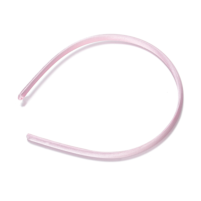 9mm Solid Satin Headband Base Hair Hoop Bands For DIY Kids Girls Hair Jewelry Making Bow Headwear Head Hoop Accessories