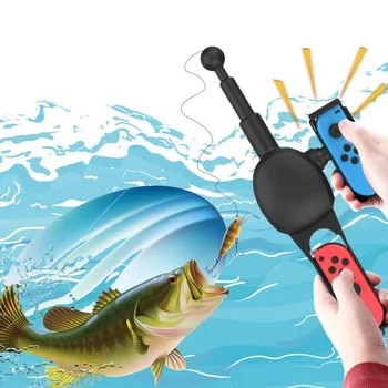 

Game Handgrip Game Accessories Handle Joypad Stand Holder Fishing Rod Pole for Nintend Switch Joy-con Fishing Rod