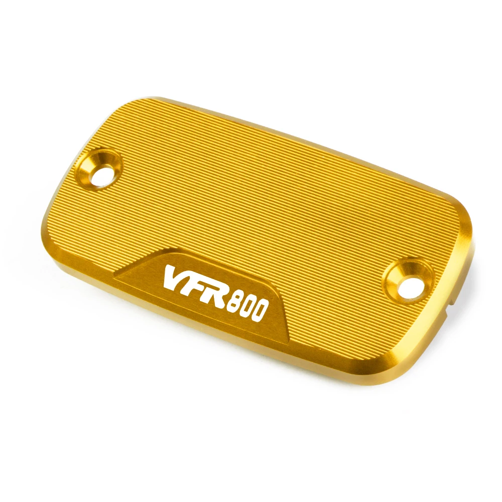 Motorcycle CNC Power Part Front Brake Reservior Fluid Cap Cover Master Cylinder Plug Aluminum FOR Honda VFR 800 1998