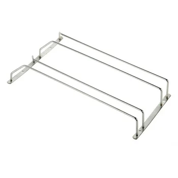 

Wine Glass Holder 34x22x15.5cm Home Shelf Stemware Hanger Holders Bar Kitchen Under Cabinet Cup Rack
