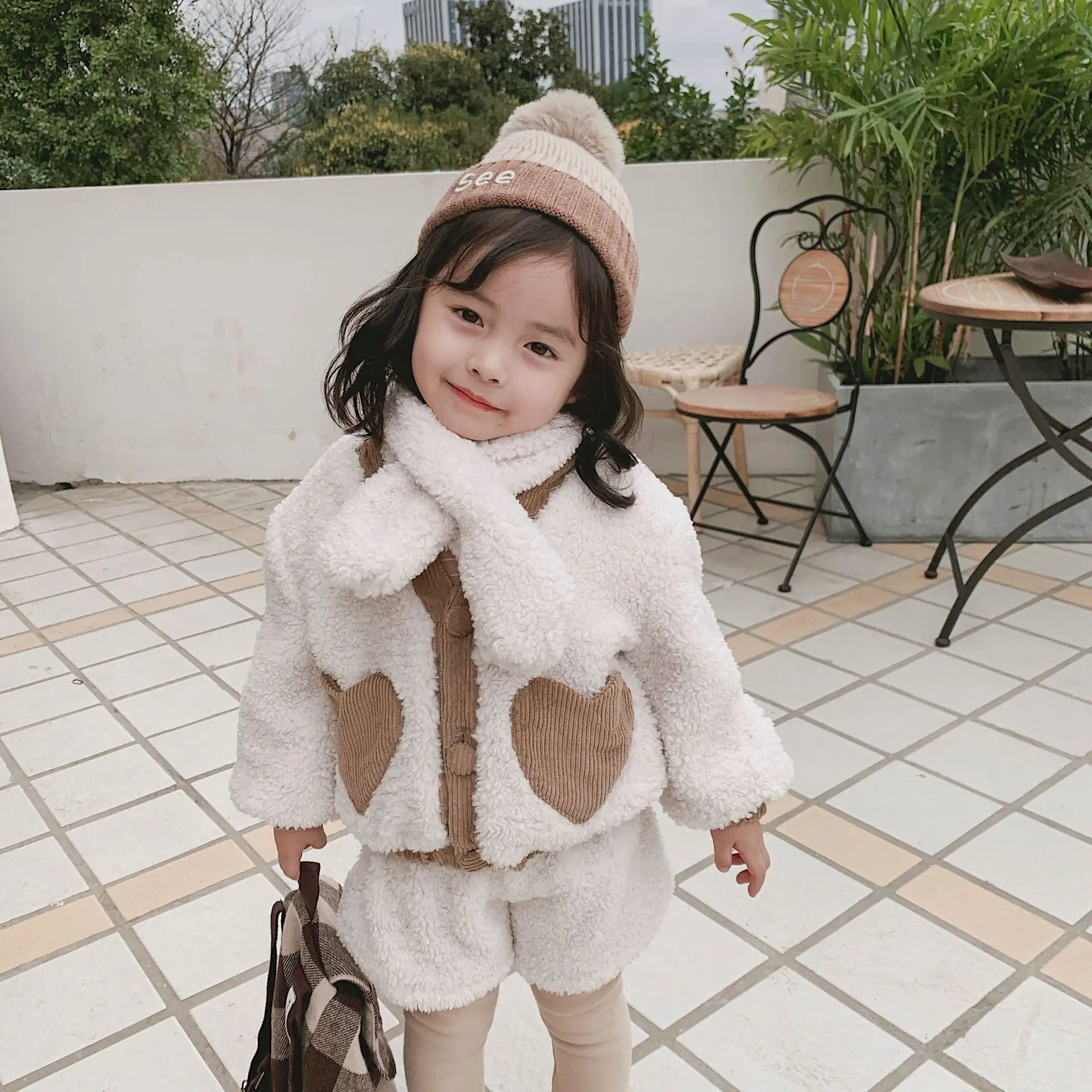 Оптовая продажа Осень с длинными рукавами Красочные Симпатичные babysuit/комбинезон + милые большие бедра брюки Костюмы для малышей/Набор для