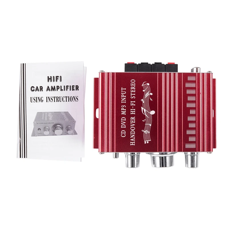 RCA 2CH Hi-Fi стерео усилитель MP3 динамик для автомобиля DVD Мини Мото