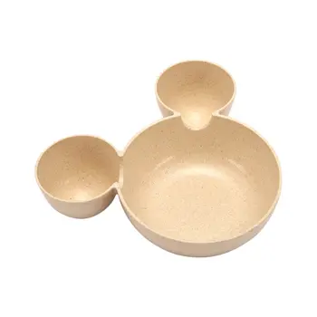 

Hot! Preup Cartoon Minnie Mouse Bowl Dishes Baby Feeding Bowl Children Food Container Fruit Plate Tableware Registered Air Mail