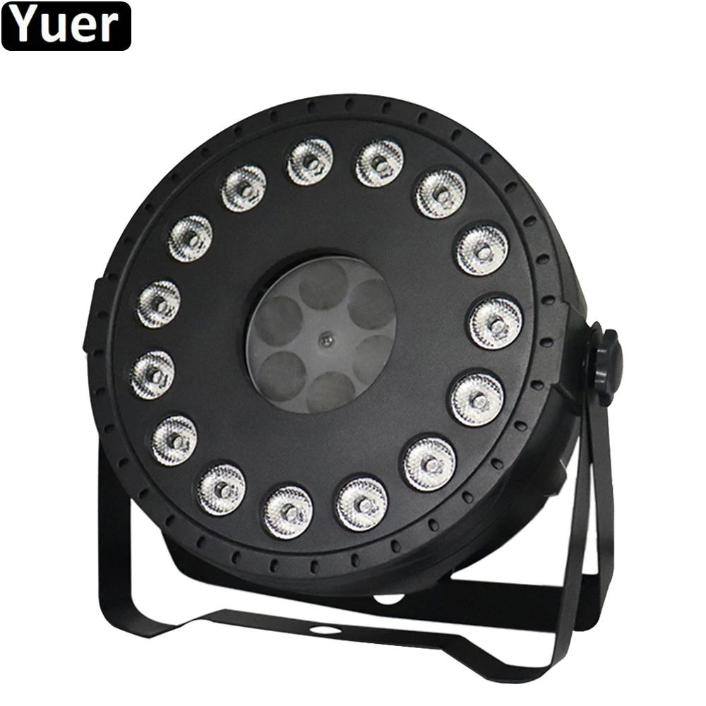 

180W LED Lamp Beads 90x2W LED Par Lights RGBW 4IN1 Flat Par LED DMX512 Music Disco Lights Professional Stage Party DJ Equipment