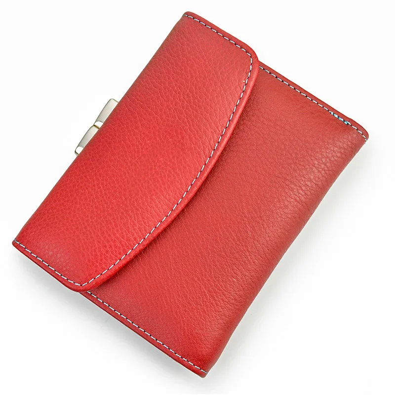 Продажа Beth Cat, новинка, короткий женский кошелек из натуральной кожи, Модный женский маленький кошелек, сумка для денег, Дамский Мини держатель для к...