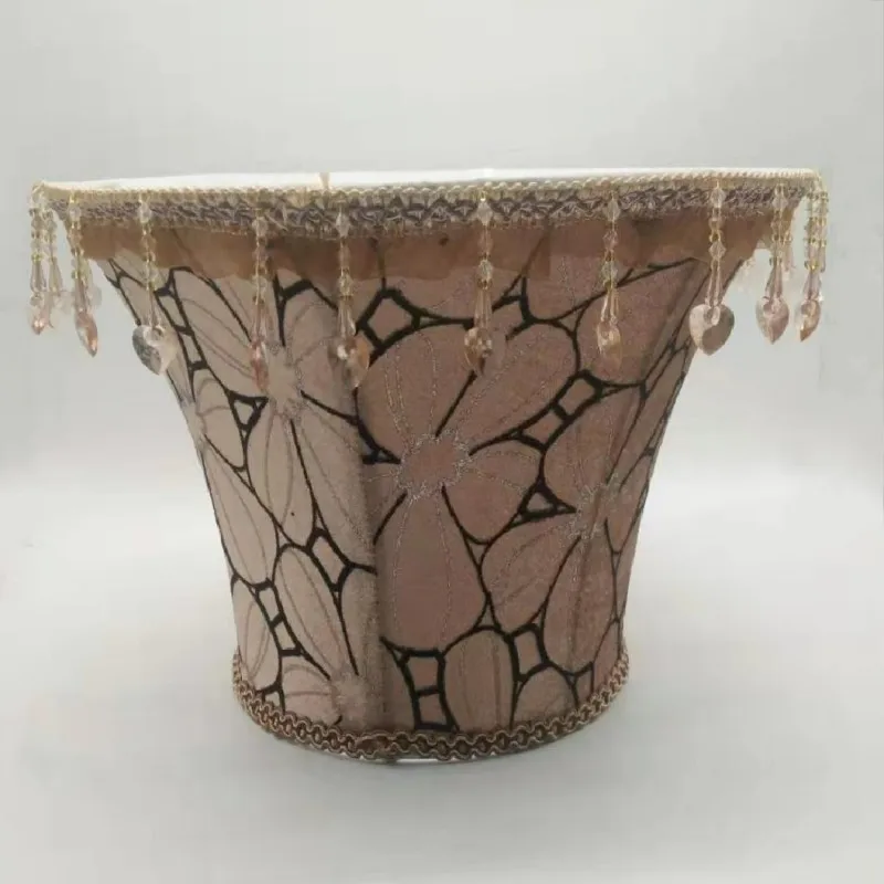 Новый абажур для настольные лампы кружево абстрактный простой узор ткань текстильная модные абажур