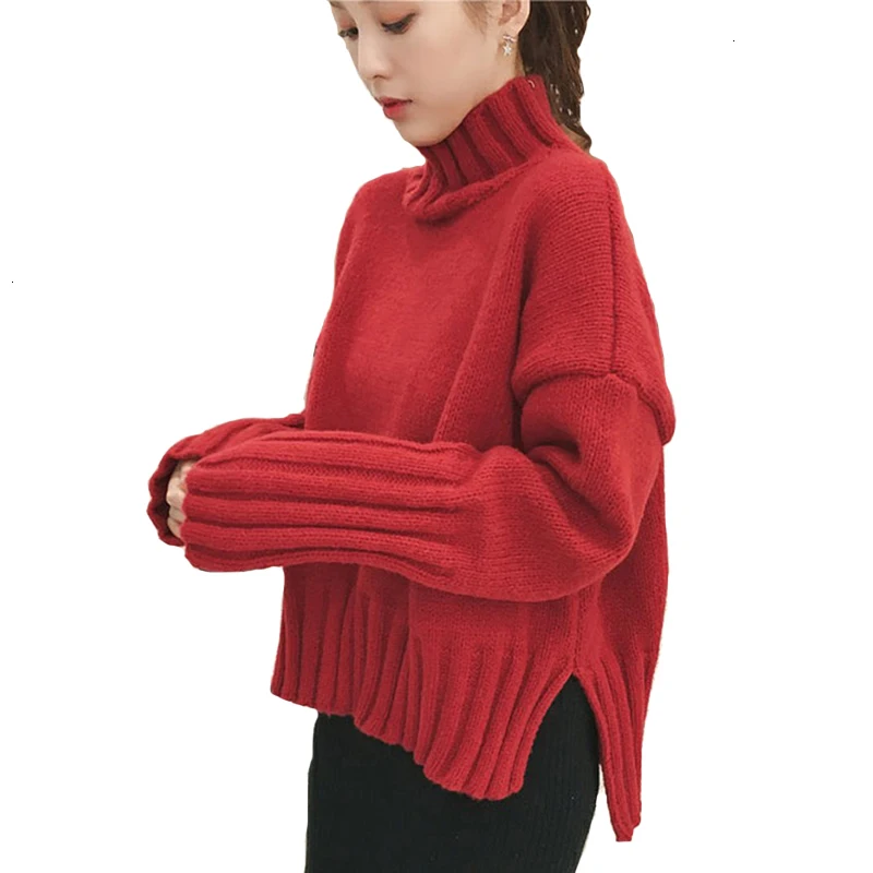 

Winter Coltrui Breien Women's Trui Harajuku Trui Fat Hot Female Jumper Kashmir Big Size Trui Women