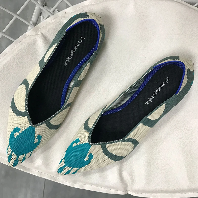 Women Flat Shoes Autumn Loafers Ballerine Femme Tenis Feminino Casual Pointed Toe Flats