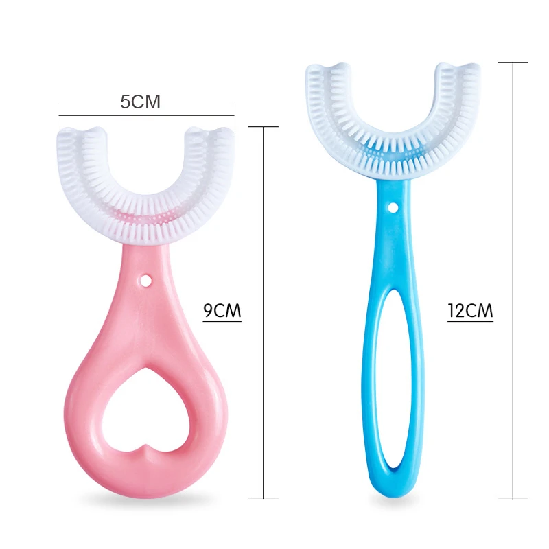 детские зубные щетки u образные