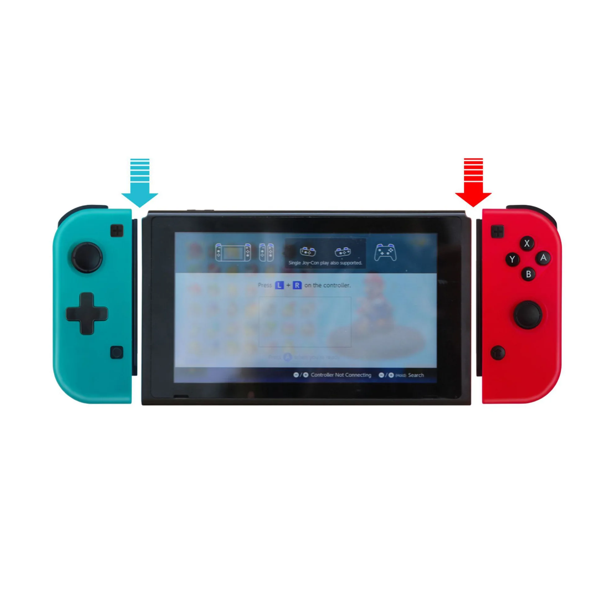Bluetooth геймпады левая и правая ручка видеоигры для swith для nintendo Switch беспроводная ручка NS ручка Joy-Con