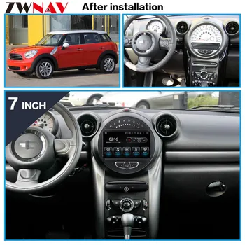 

4+64 touch screen Android 9.0 Car multimedia Player GPS Audio for Mini Cooper 2006-2013 radio video stereo head unit BT free map