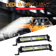 

1 Pc Black 18W 9V-30V Car LED Spotlight Work Light Auxiliary Driving Lights Accessories for SUV Automobile Truck Trailer Lorry