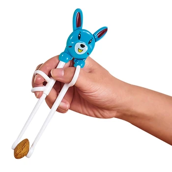 

Cartoon Rabbit Children Practice Chopsticks Baby Learning Educational Training Chopsticks Dinnerware