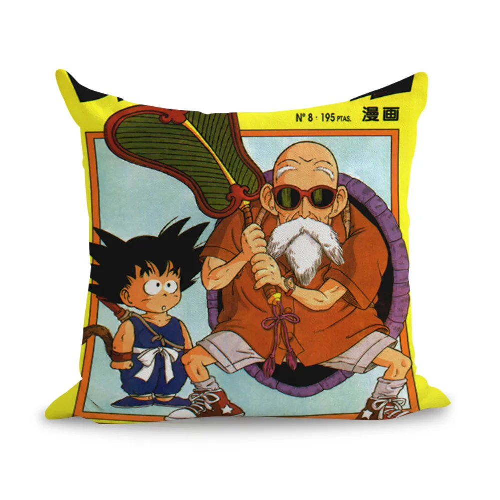 Akira Toriyama Drangon шариковая подушка в стиле комиксов евро покрытие декоративный