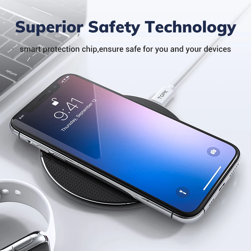 TOPK-Wireless-Charger-10W-for-iPhone-XR-Xs-Max-X-8-Plus-Fast-Wireless-Charging-Pad (1)