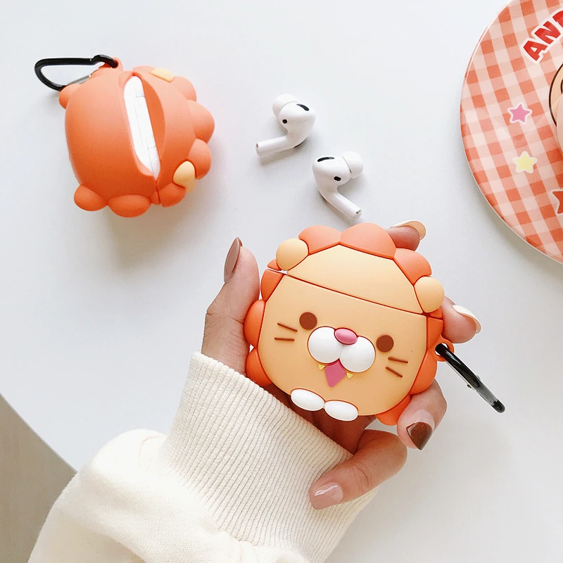 Чехол для наушников для Airpods, силиконовый чехол с милой мультяшной мышкой, чехол для наушников для Airpods pro, чехол для наушников, аксессуары