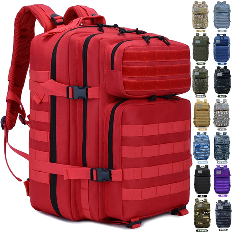 

Outdoor Hiking Bags Military Tactical Backpack Waterproof Hiking Rucksack Hunting Shoulder Bag Pouch Molle Bag for Travel Bags