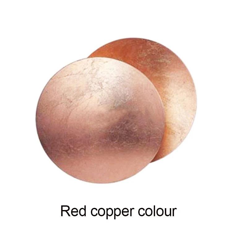 Red copper colour