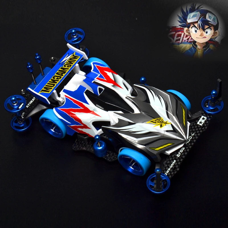 Tamiya мини 4WD модели автомобилей с AR шасси алюминиевого сплава ролики колеса FRP из углеродного волокна обновления Запчасти Набор