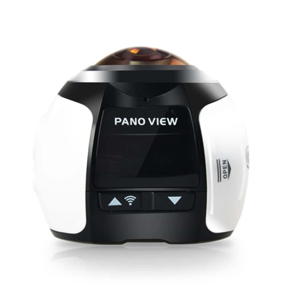 HD Waterproof Easy Operation Mini DV Sports Camera 360 Degree Panoramic VR WIFI Anti-shake Wide Ang
