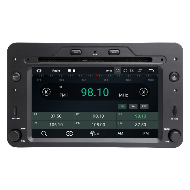 Flash Deal Xonrich 1 Din Auto Radio Android 9 For Alfa/Romeo/Spider/Brera/159 Sportwagon RAM 4G Car Multimedia Video DVD Player GPS USB DVR 2