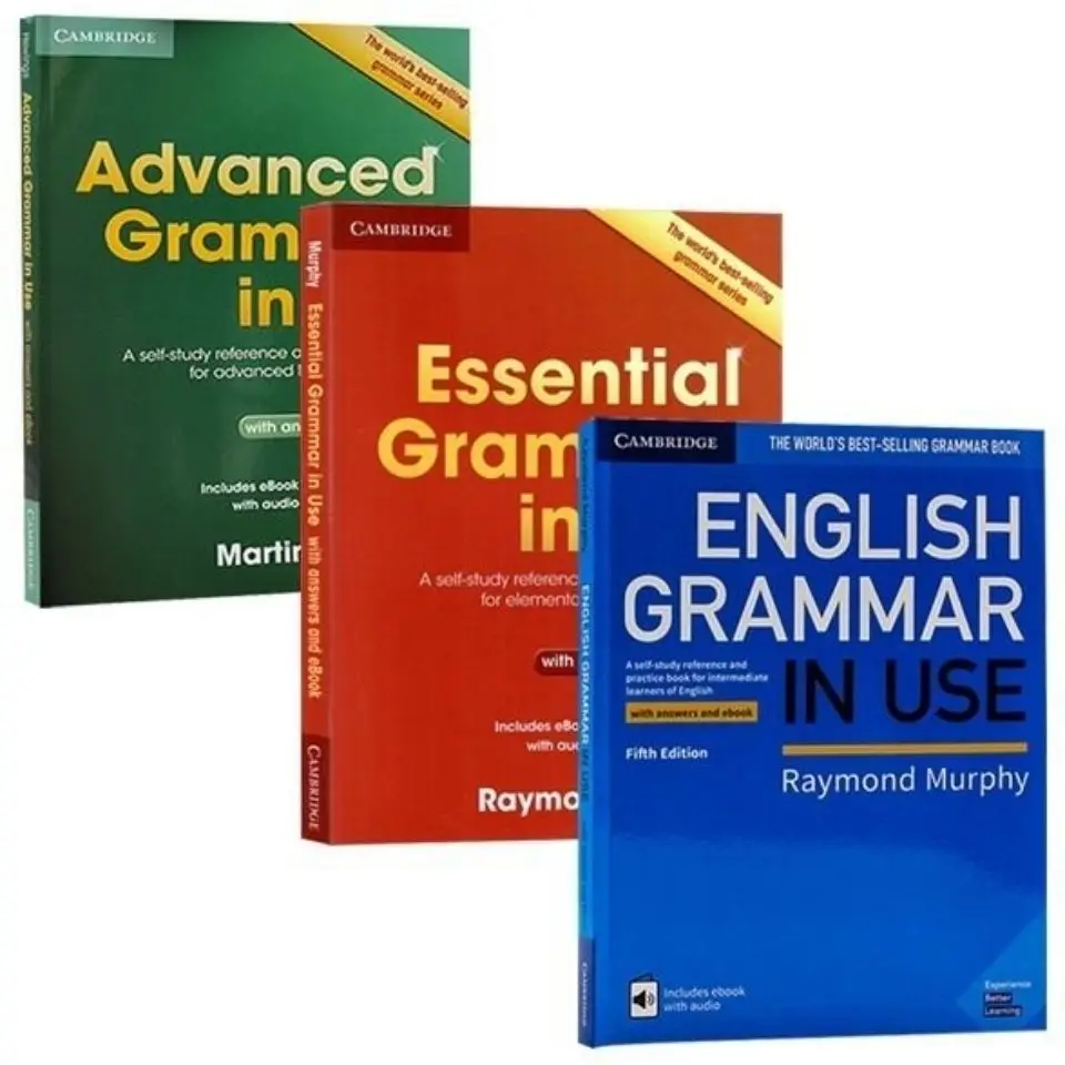 3 Livros Cambridge Essential Advanced English Grammar in Use Coleção Livros