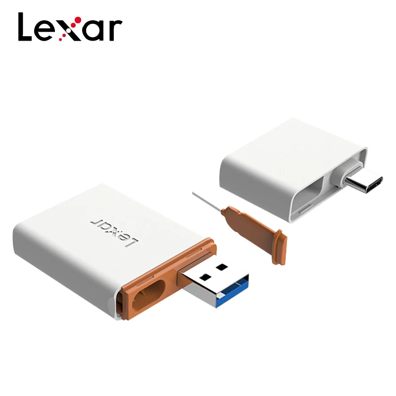 Lexar 2 в 1 кард ридер Поддержка nCARD Nano Memory карта TransFlash устройство для считывания карт