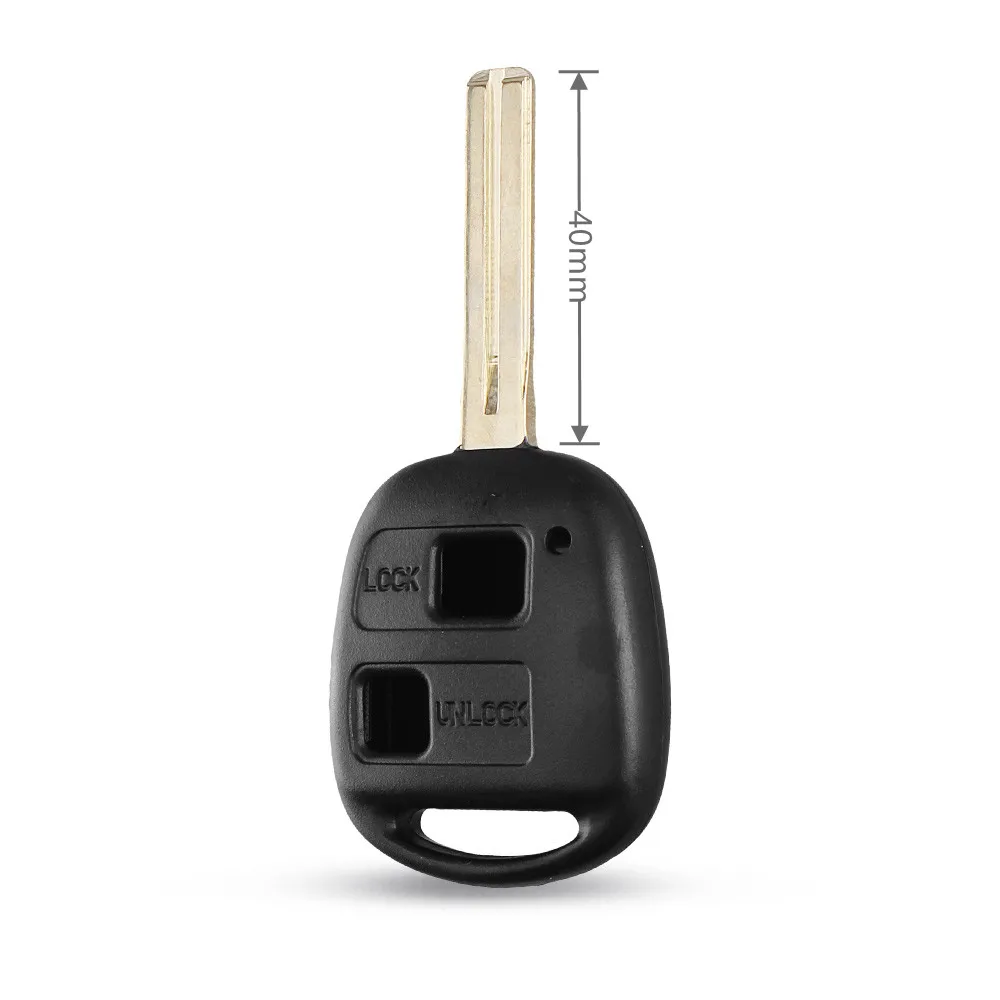 Чехол для автомобильного ключа Lexus Es Rx Is Lx Gs IS200 RX300 ES300 LS400 GX460 Toyota Uncut TOY48 Blade 2/3