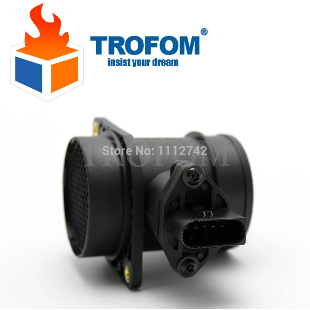 Датчик расхода воздуха для Audi A3 Seat Leon Skoda Octavia VW BEETLE Bora Golf Lupo 1 8 2 0 0280218002 06A906461A