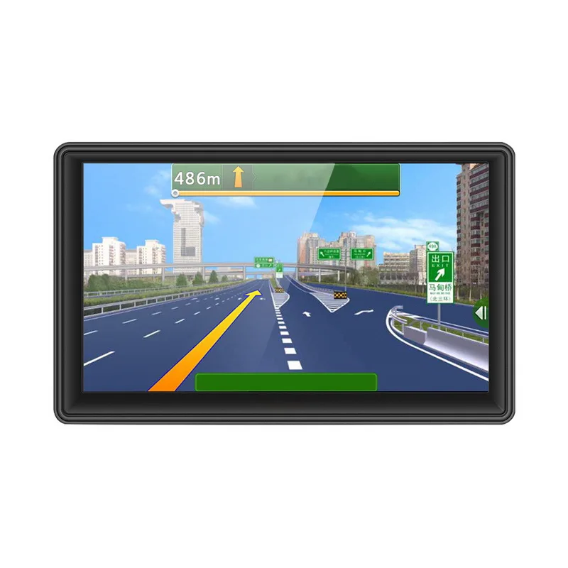 7in 8G no Bluetooth " HD Автомобильный gps-навигатор, FM Bluetooth, последняя карта Европы, Sat nav, навигатор для грузовиков, автомобильный gps-навигатор для автомобиля, gps - Цвет: 7in 8G no Bluetooth