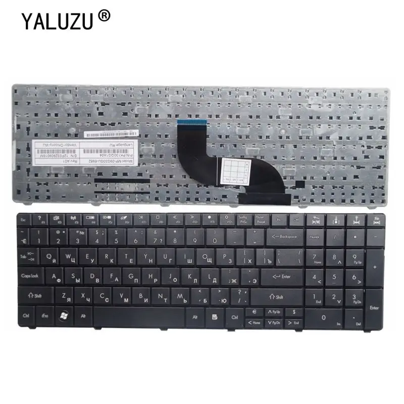 

YALUZU RUSSIAN Laptop Keyboard for ACER for Aspire E1-531 E1-571G RU layout Black new Keyboard Fully tested High-quality replace