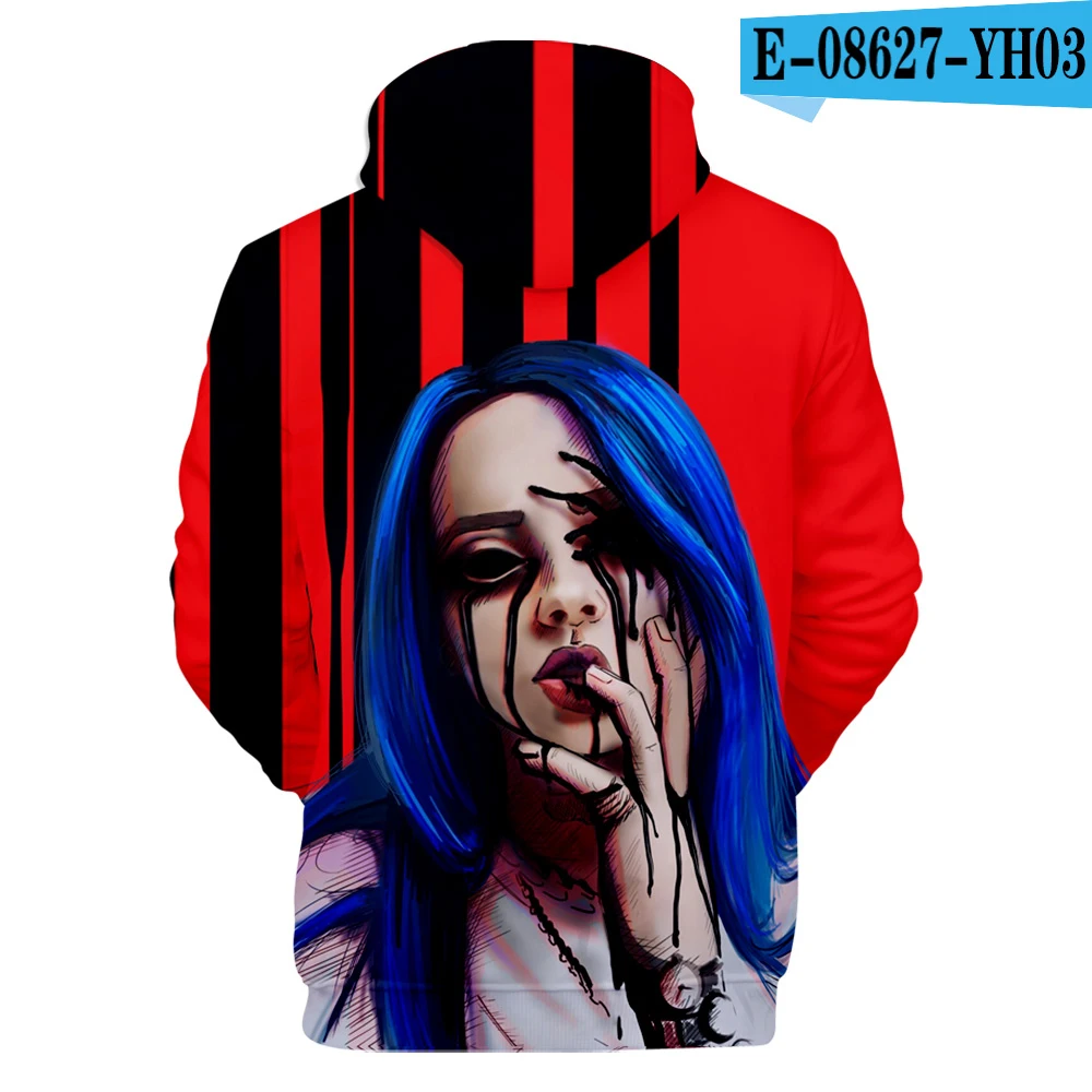 Новое поступление, худи Billie eilish, Толстовка для мужчин и женщин, Осень-зима, уличная одежда, худи Billie eilish, толстовка, женская одежда