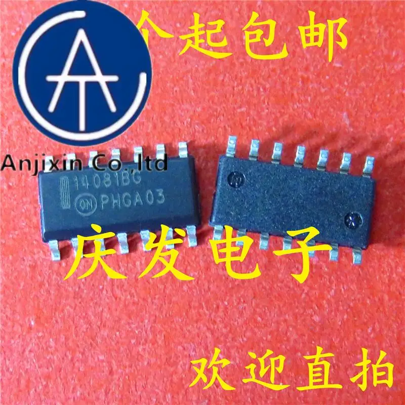 

10 шт. 100% оригинальная новая фотосессия MC14081BDR2G MC14081BG 14081BG SOP14