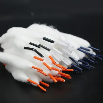 

30pcs high quality Cotton Wool RDA Cotton For RDA RBA Atomizer e cig DIY Electronic Cigarette Heat Wire Organic otton