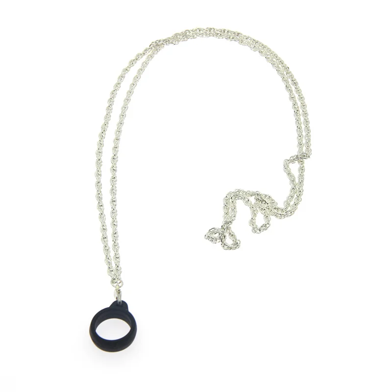 

Electronic cigarette metal chain lanyard Metal Material Silicone Lanyard necklace for RELX YOOZ Nord Kit JUUL