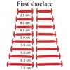 Silicone Elastic Shoelaces Fashion Unisex Athletic No Tie Shoe Lace All Sneakers Fit Quick Shoe Lace ► Photo 3/6